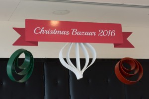 Christmas Bazaar sign